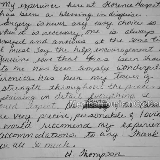 H Thompson mentions that help from the MTC staff relieved him of the anxiety and he had an amazing experience. He totally recommends the services.