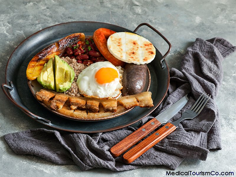 Barranquilla traditional cuisine- Bandeja Paisa