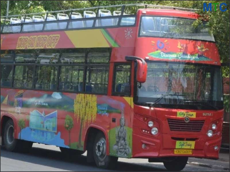 Double-decker tourist coach | Chandigarh