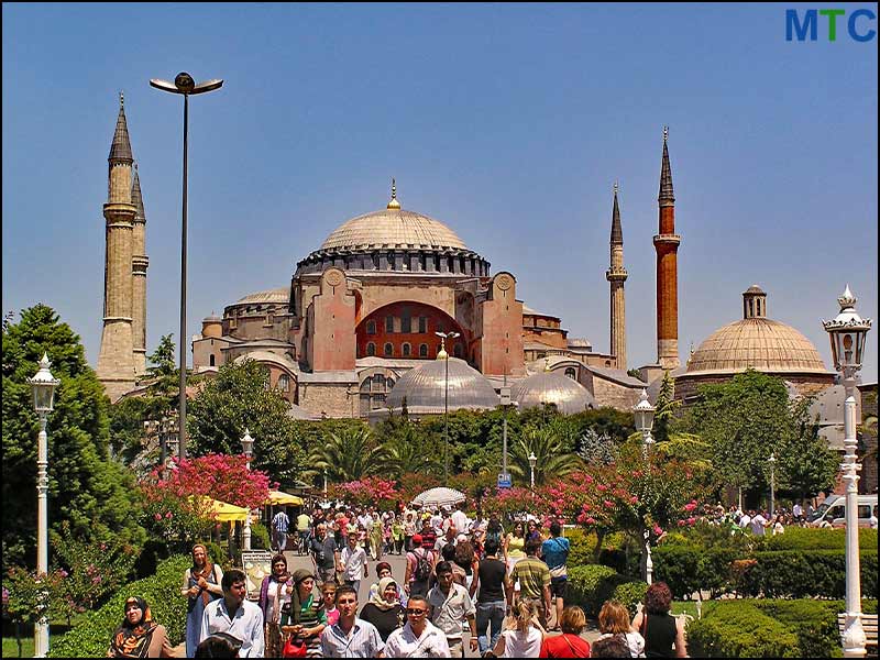 Hagia Sophia Museum in Istanbul, Turkey