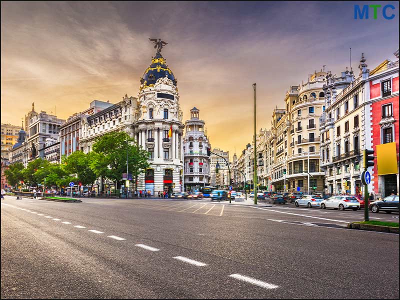 Gran Via, Madrid, Spain