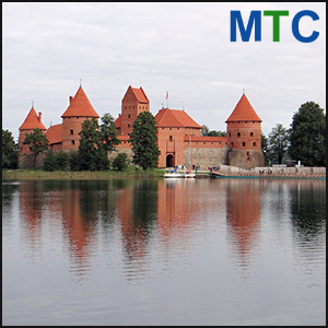 Trakai Castle in Lithuania