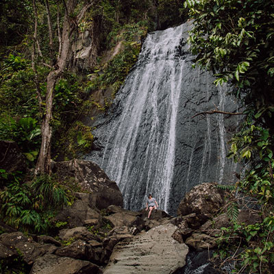 Waterfall at El Yunque