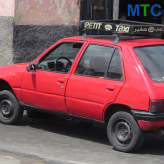 Petit taxi in Casablanca