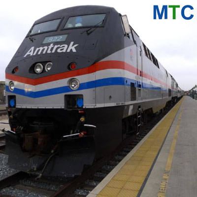 Amtrak train, Mexico